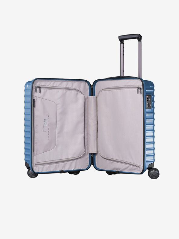 Titan Blue Potovalni kovček Titan Litron S