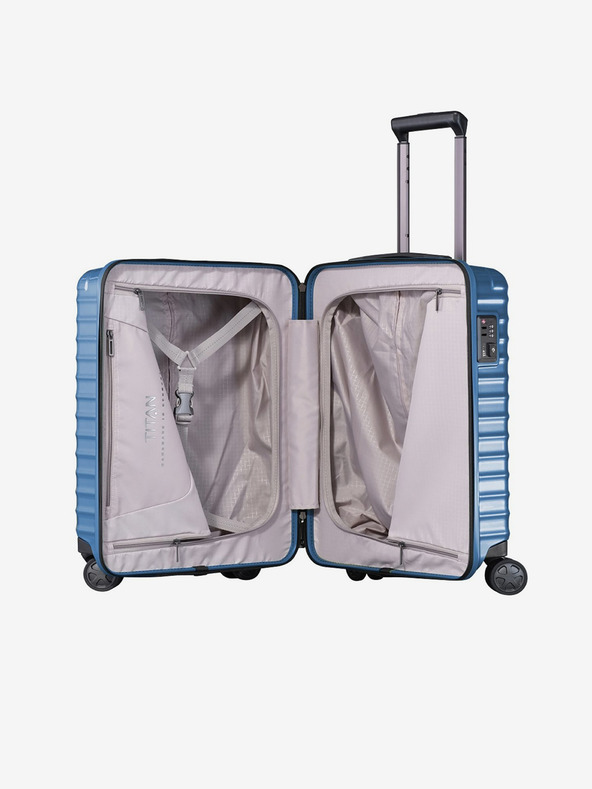 Titan Blue Potovalni kovček Titan Litron S