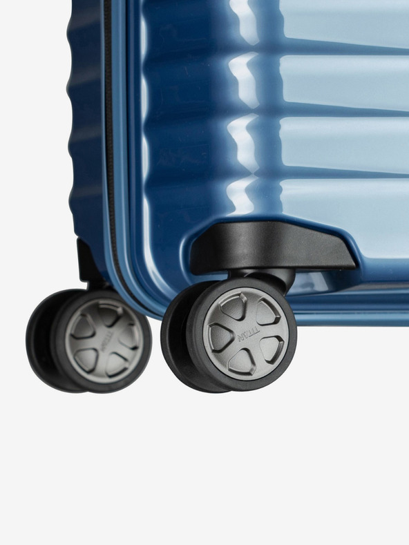 Titan Blue Potovalni kovček Titan Litron S