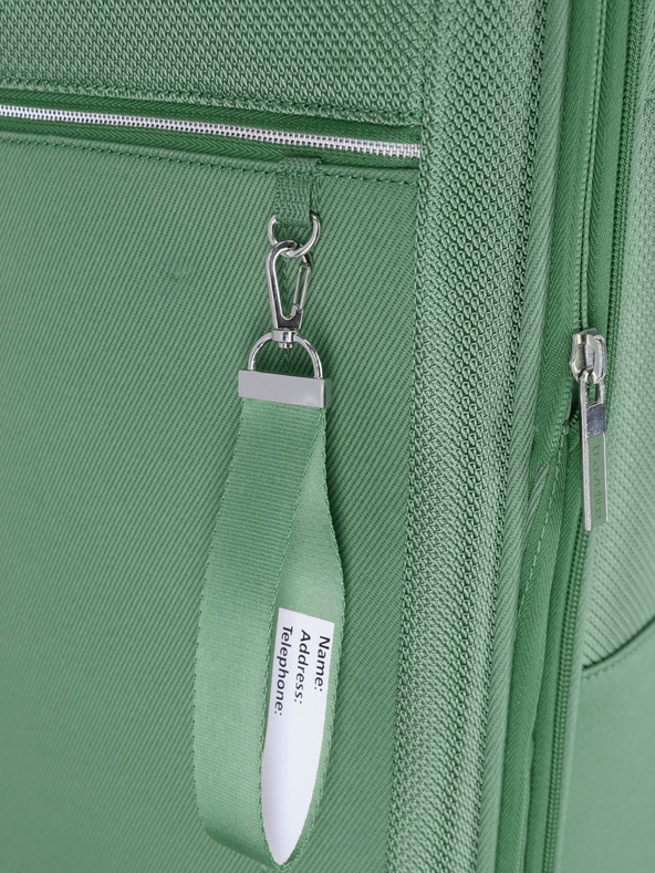 Travelite Zeleni potovalni kovček Travelite Miigo 4w L