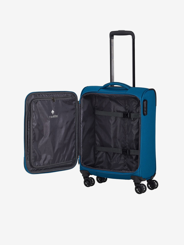 Travelite Modri potovalni kovček Travelite Chios S