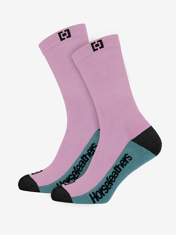 Horsefeathers Nogavice Dea Crew Socks - iris velikost 5 - 7 HORSEFEATHERS