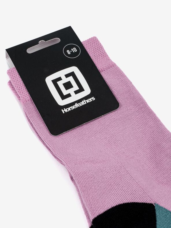 Horsefeathers Nogavice Dea Crew Socks - iris velikost 5 - 7 HORSEFEATHERS