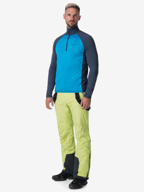 Kilpi Modro-zelena moška termo majica s pokončnim ovratnikom Kilpi WILLIE