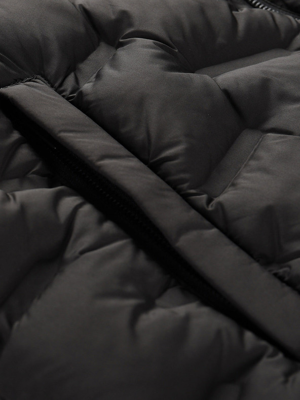 ALPINE PRO Črna moška jakna Alpine Pro Tagor z nepremočljivo prevleko