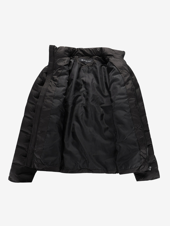 ALPINE PRO Črna moška jakna Alpine Pro Tagor z nepremočljivo prevleko