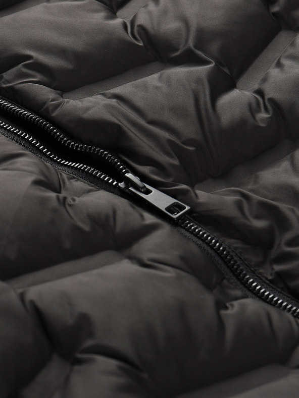 ALPINE PRO Črna moška jakna Alpine Pro Tagor z nepremočljivo prevleko