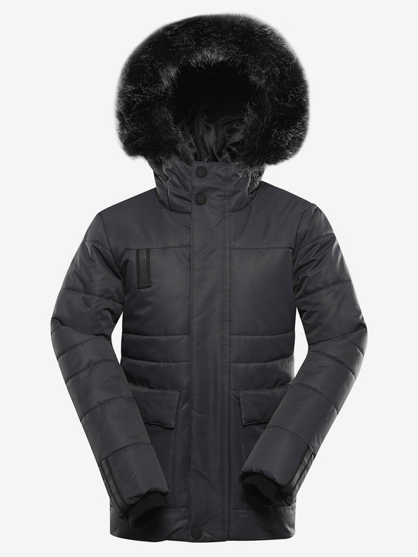 ALPINE PRO Siva dekliška jakna z membrano PTX Alpine Pro Werdo