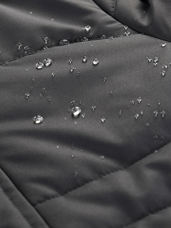 ALPINE PRO Siva dekliška jakna z membrano PTX Alpine Pro Werdo