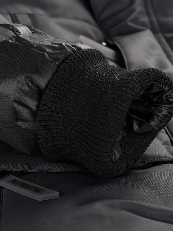 ALPINE PRO Siva dekliška jakna z membrano PTX Alpine Pro Werdo