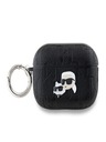 Karl Lagerfeld Karl Lagerfeld PU Embossed Karl and Choupette Heads Case za AirPods Pro 2 Black
