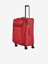 Travelite Komplet treh potovalnih kovčkov Travelite Chios v rdeči barvi S,M,L