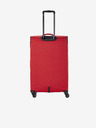 Travelite Komplet treh potovalnih kovčkov Travelite Chios v rdeči barvi S,M,L