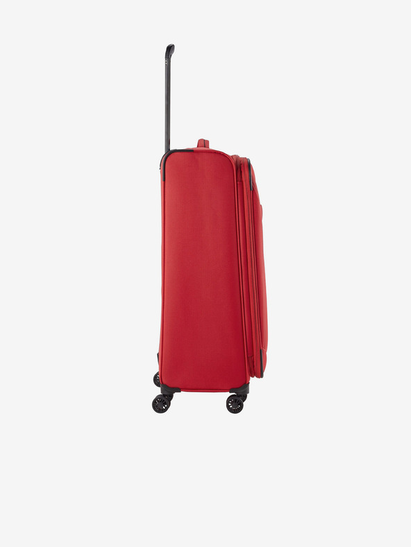 Travelite Komplet treh potovalnih kovčkov Travelite Chios v rdeči barvi S,M,L
