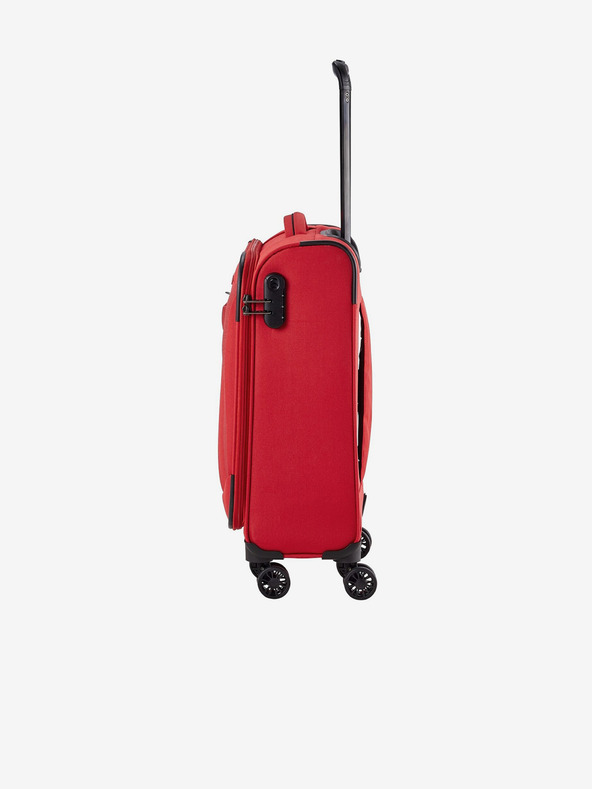 Travelite Komplet treh potovalnih kovčkov Travelite Chios v rdeči barvi S,M,L