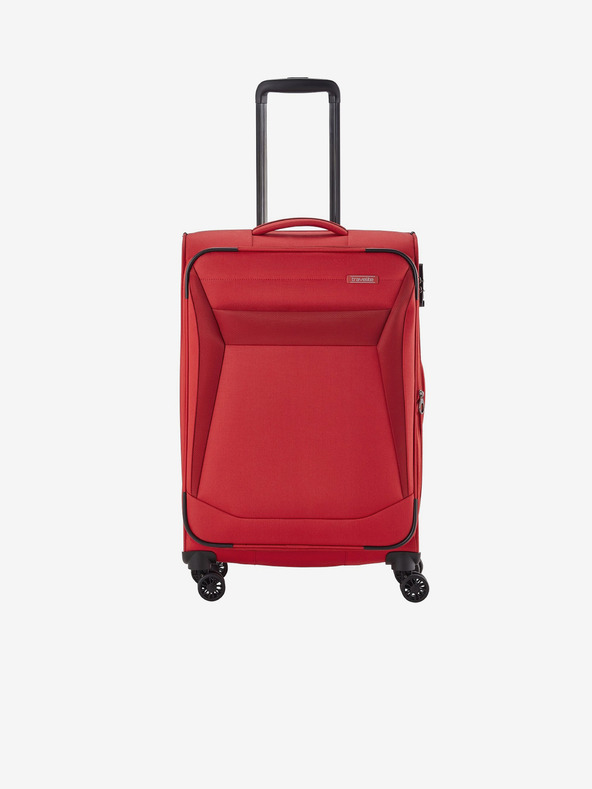 Travelite Komplet treh potovalnih kovčkov Travelite Chios v rdeči barvi S,M,L