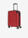 Travelite Komplet treh potovalnih kovčkov Travelite City 4w v rdeči barvi S,M,L