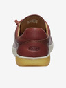 Keen Rjave ženske usnjene športne copate Keen KNX Lace