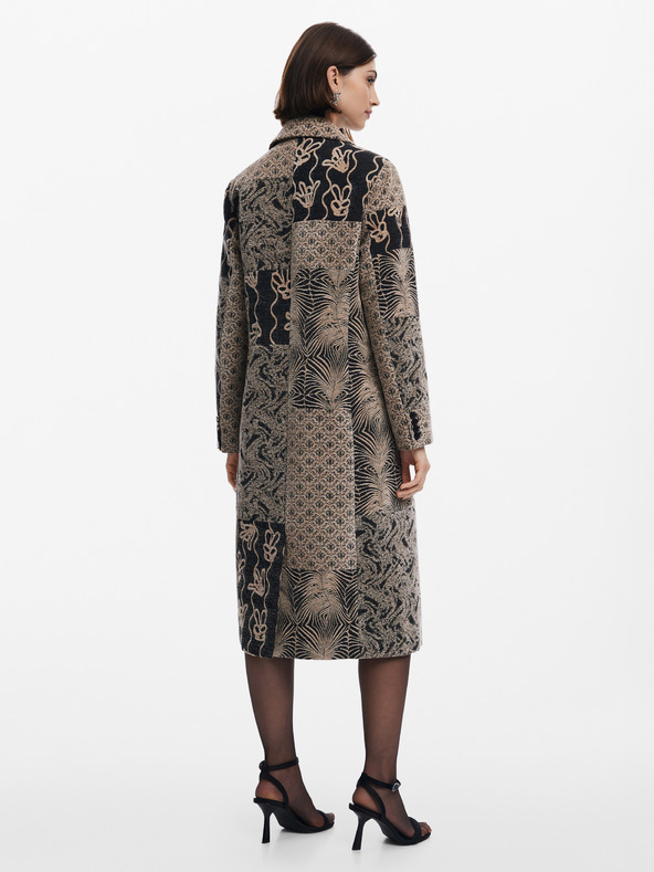 Desigual Desigual Niza Ženski plašč z vzorcem