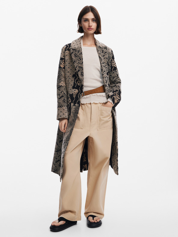 Desigual Desigual Niza Ženski plašč z vzorcem