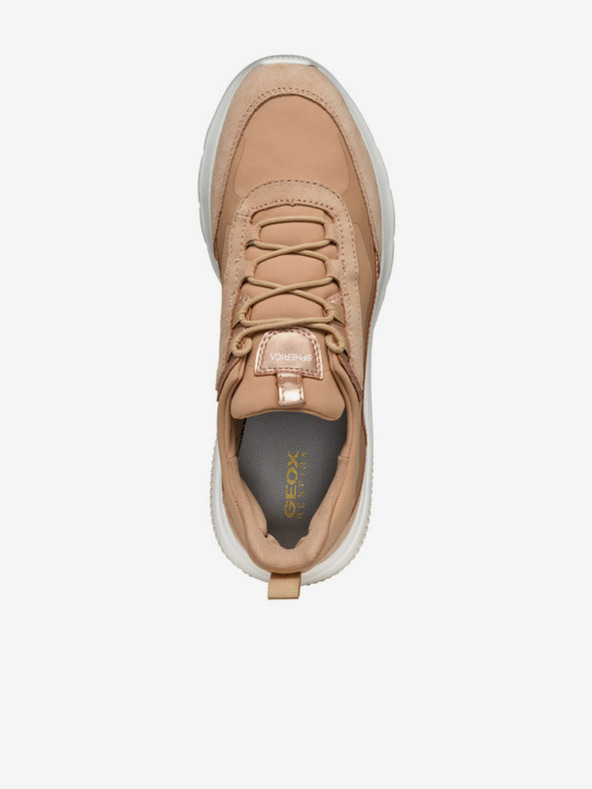 Geox Rjave ženske superge Geox Spherica Actif