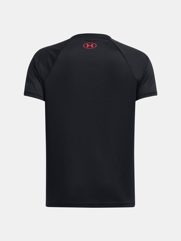 Under Armour Deška majica Under Armour UA Tech Split Wordmark SS-GRY