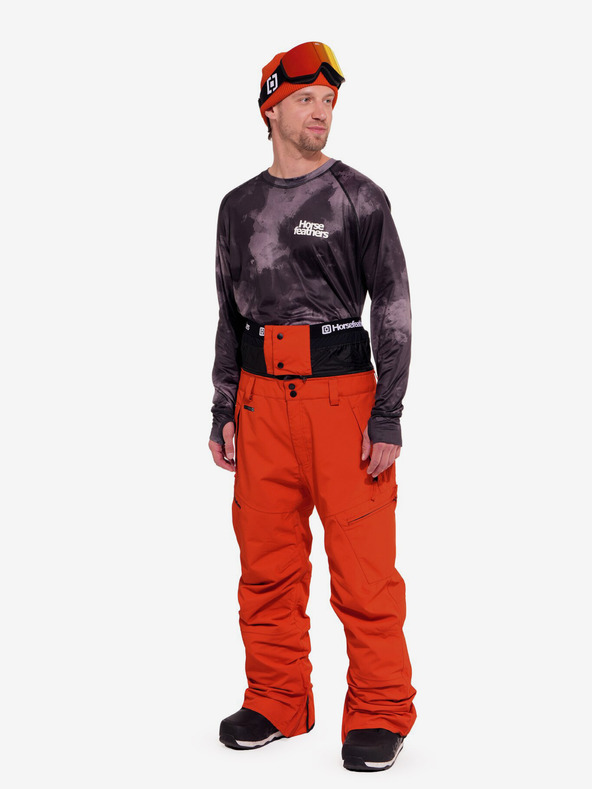 Horsefeathers Hlače Charger Horsefeathers - rdeče