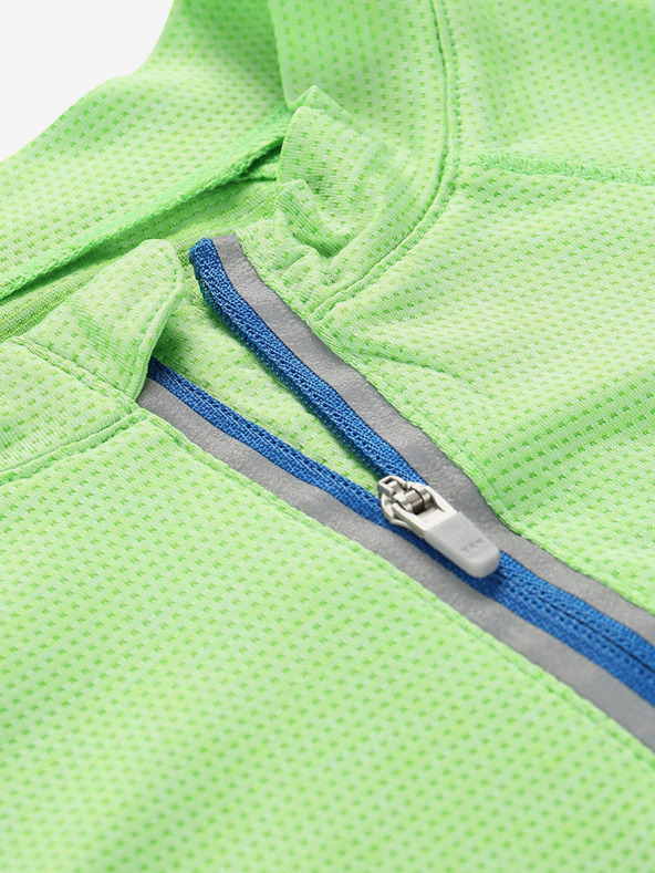 ALPINE PRO Alpine Pro zelena fantovska kolesarska majica LATTERO, ki se hitro suši