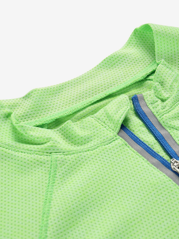 ALPINE PRO Alpine Pro zelena fantovska kolesarska majica LATTERO, ki se hitro suši