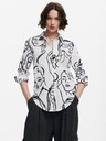 Desigual Ženska majica Desigual Faces Patterned