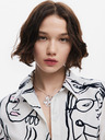 Desigual Ženska majica Desigual Faces Patterned