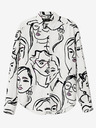 Desigual Ženska majica Desigual Faces Patterned
