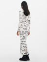 Desigual Desigual ženska vzorčasta obleka Hesian
