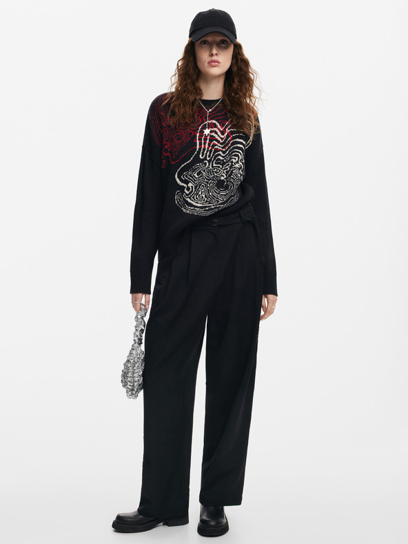 Desigual Desigual Toulouse Lacroix Ženski pulover iz mešanice volne
