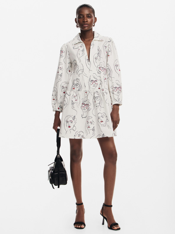 Desigual Ženska srajčna obleka Desigual Louisville