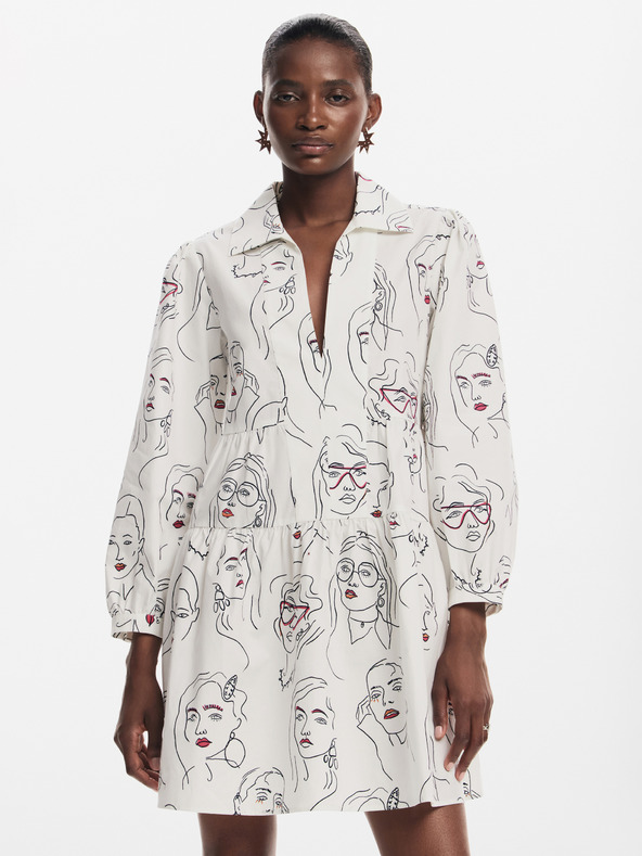 Desigual Ženska srajčna obleka Desigual Louisville