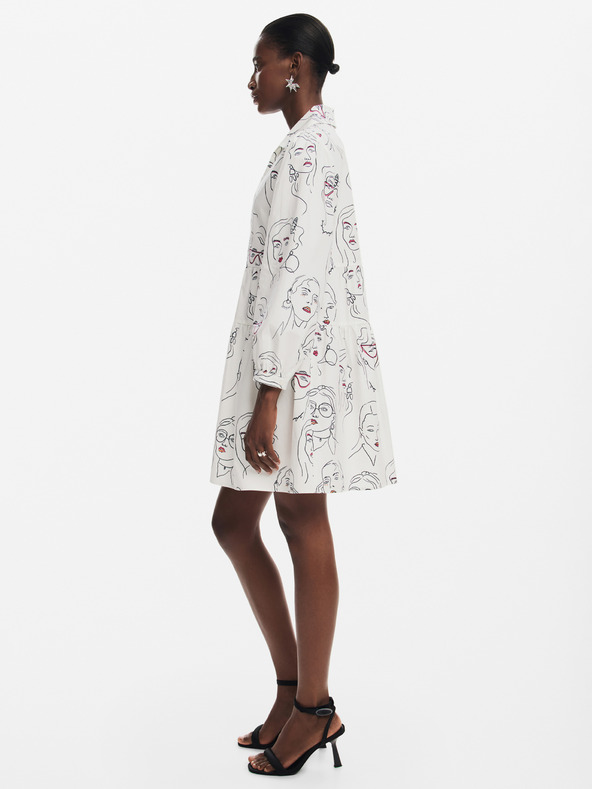 Desigual Ženska srajčna obleka Desigual Louisville
