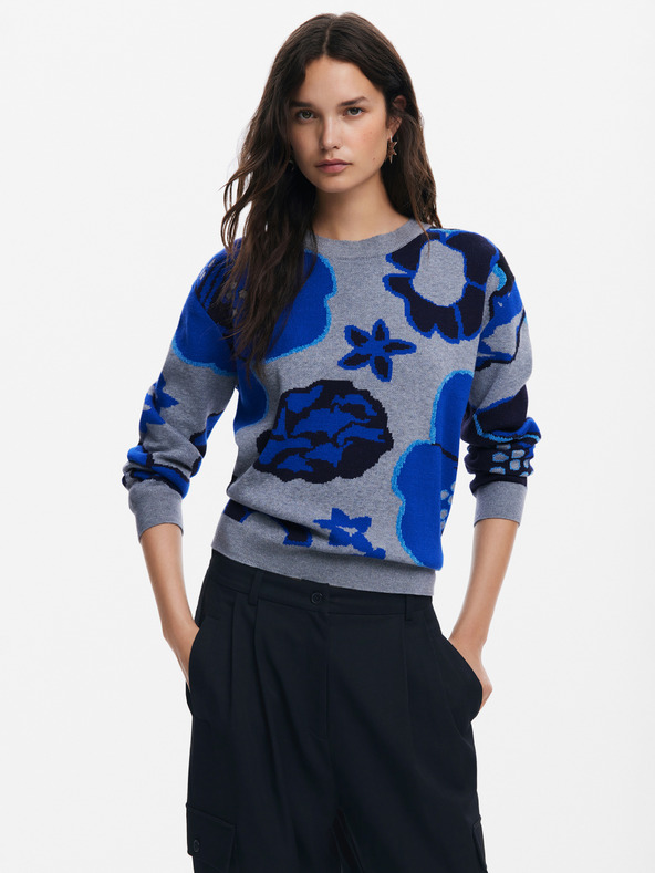 Desigual Desigual Niagara Ženski cvetlični pulover