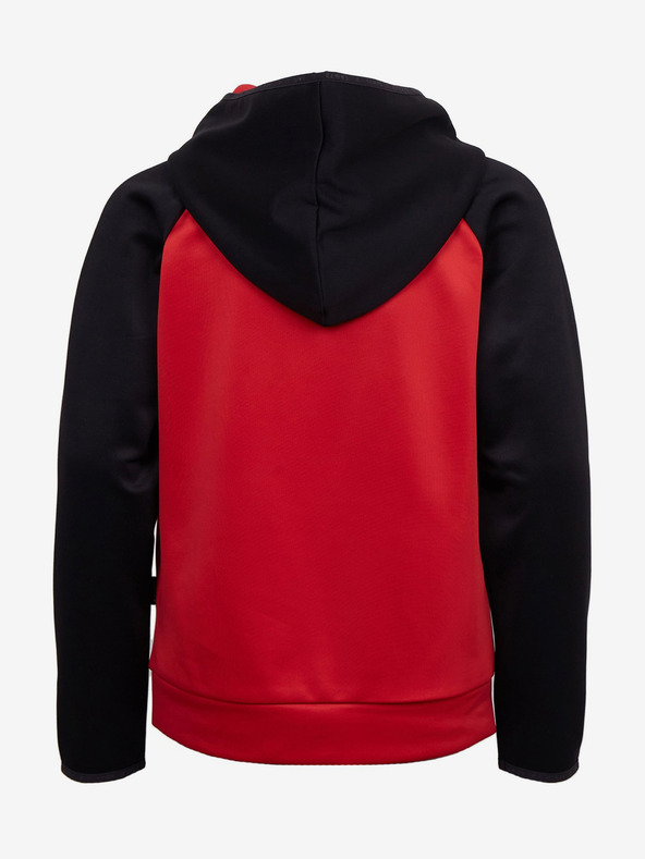 Sam 73 Črno-rdeča otroška majica s kapuco za male uporabnike SAM73 Draco