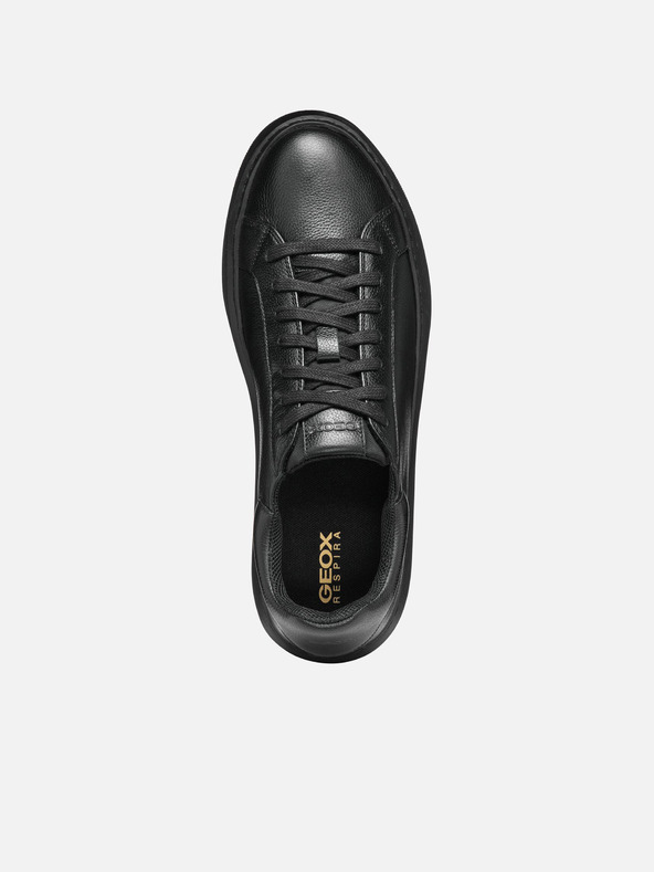 Geox Črni moški čevlji Geox Deiven