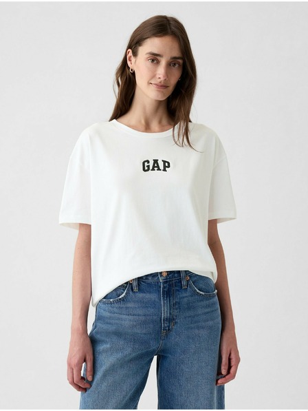 GAP Bombažna majica z logotipom Gap
