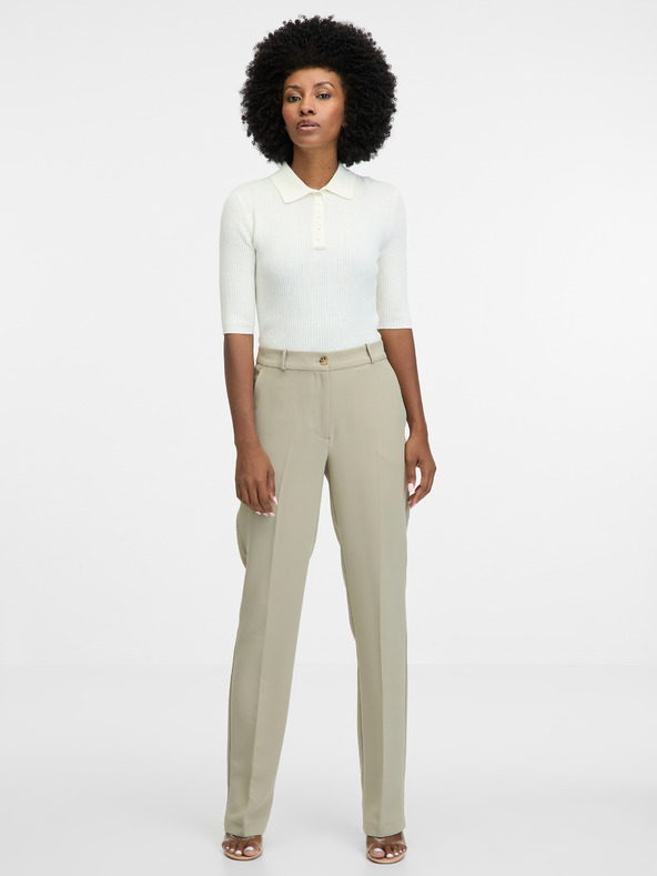 Orsay Krem ženska majica s kratkimi rokavi ORSAY