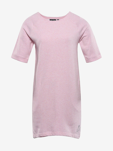 ALPINE PRO Roza ženska bombažna obleka Alpine Pro MOLEDA