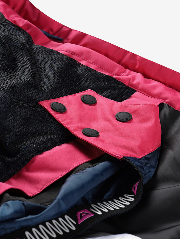 ALPINE PRO Ženska smučarska jakna z membrano ptx ALPINE PRO ZARIBA cabaret