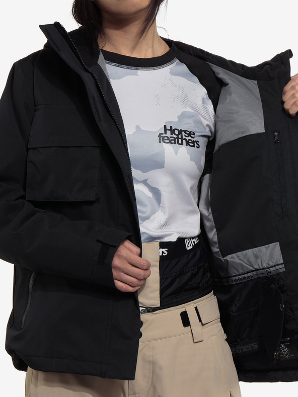 Horsefeathers Rheie Horsefeathers jakna - črna