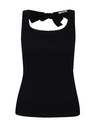 Orsay Črna ženska majica brez rokavov ORSAY