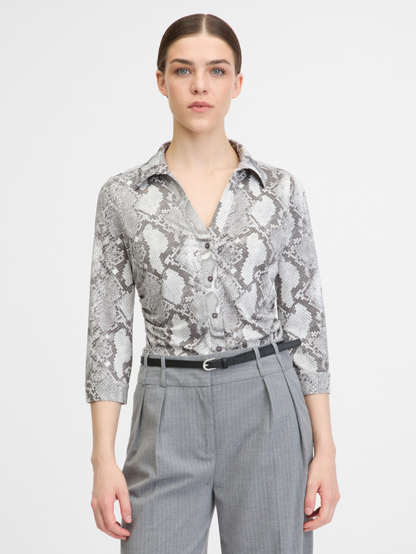 Orsay Črno-bela ženska bluza ORSAY