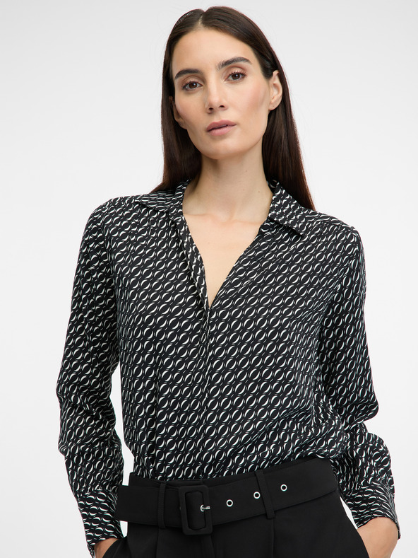 Orsay Temno siva ženska bluza ORSAY