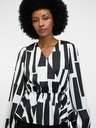 Orsay Črna ženska vzorčasta bluza ORSAY