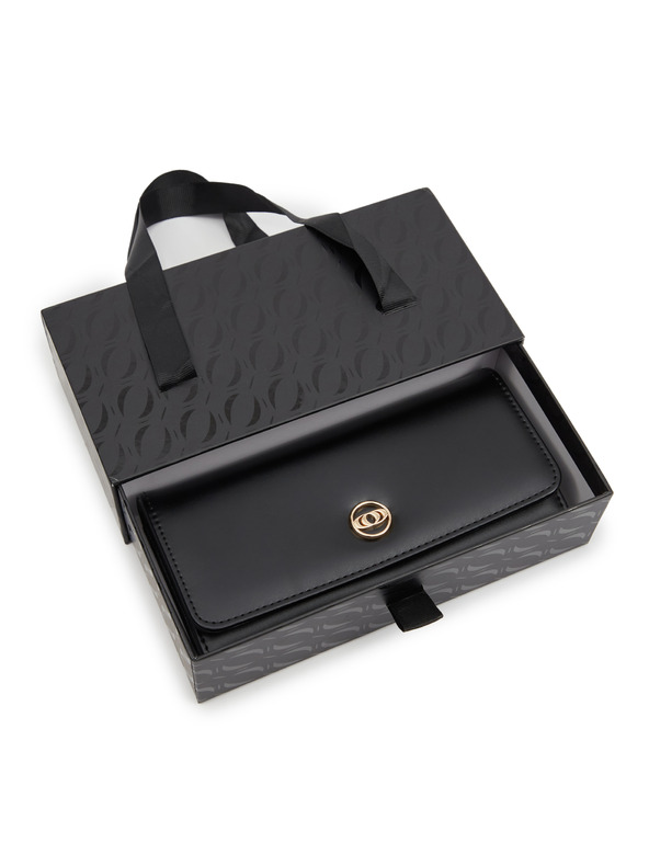 Orsay Črna ženska denarnica v darilni škatli ORSAY